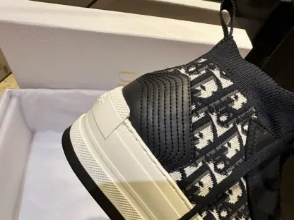  Dior Walk'n'Dior Platform Sneaker Deep Blue For Women 2024 #3326 - Image 2