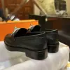 Hermes Women's Kelly Buckle Hot Loafer CalfSkin #3338 - Image 12