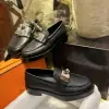  Hermes Women's Kelly Buckle Hot Loafer CalfSkin #3338 - Image 13