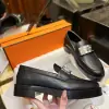  Hermes Women's Kelly Buckle Hot Loafer CalfSkin #3338 - Image 16