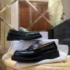  Dior Boy Loafer Black Brushed Calfskin For Women 2024 #3319 - Image 14