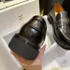  Dior Boy Loafer Black Brushed Calfskin For Women 2024 #3319 - Image 5