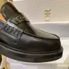  Dior Boy Loafer Black Brushed Calfskin For Women 2024 #3319 - Image 6