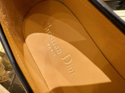  Dior Boy Loafer Black Brushed Calfskin For Women 2024 #3319 - Image 3