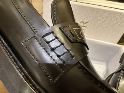  Dior Boy Loafer Black Brushed Calfskin For Women 2024 #3319 - Image 7