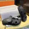 Hermes Women's Chypre Sandal Black CalfSkin #3332 - Image 17