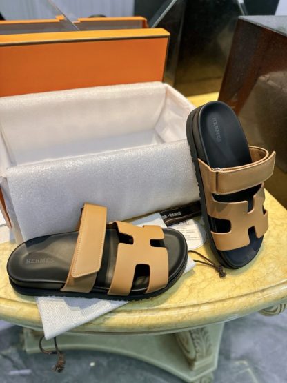 Hermes Women's Chypre Sandal Classic CalfSkin #3331 - Image 15
