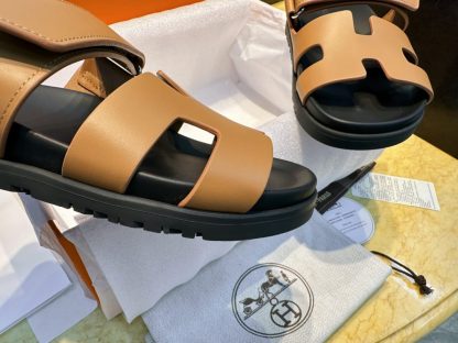 Hermes Women's Chypre Sandal Classic CalfSkin #3331 - Image 7