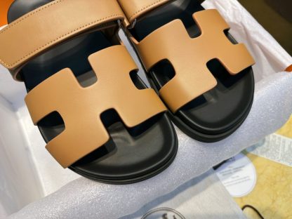 Hermes Women's Chypre Sandal Classic CalfSkin #3331 - Image 8