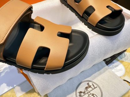 Hermes Women's Chypre Sandal Classic CalfSkin #3331 - Image 10