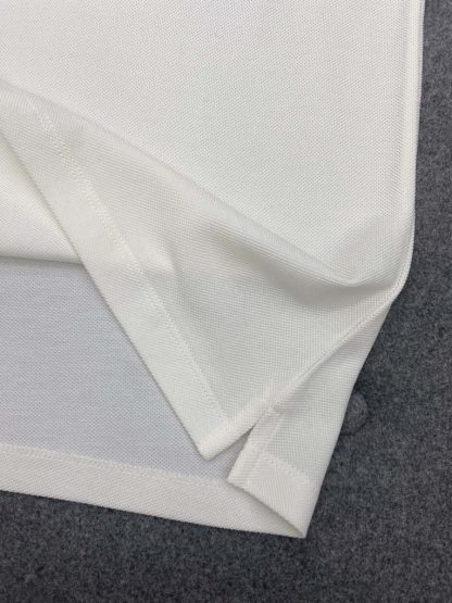  Miu Miu Cotton piqué polo shirt white Women 2024 #3314 - Image 6