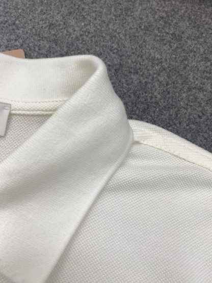  Miu Miu Cotton piqué polo shirt white Women 2024 #3314 - Image 15