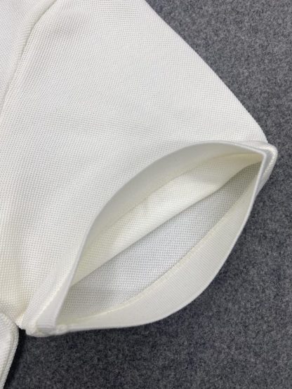  Miu Miu Cotton piqué polo shirt white Women 2024 #3314 - Image 9
