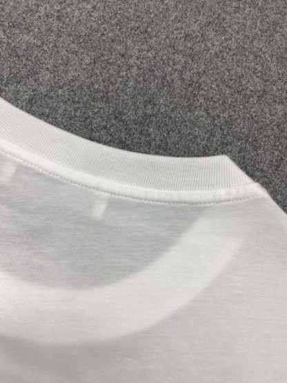  Miu Miu Cotton sequin T-shirt Women white 2024 #3311 - Image 5