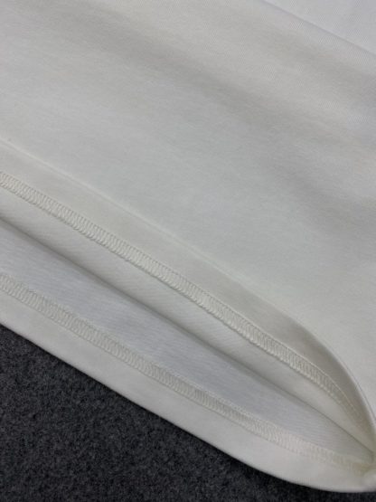  Handwritten Christian Dior Relaxed-Fit T-Shirt White Cotton Jersey Men #3298 - Image 9