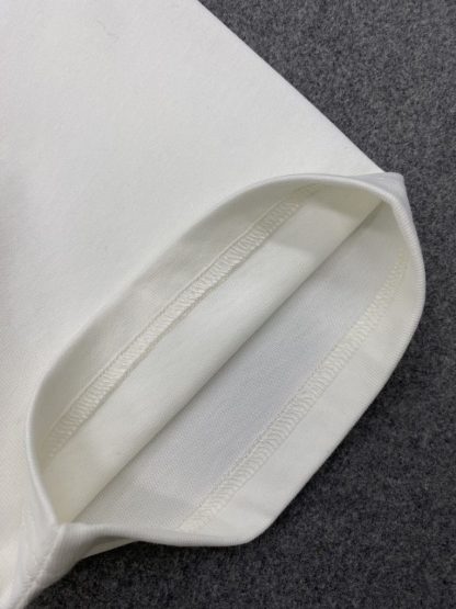  Handwritten Christian Dior Relaxed-Fit T-Shirt White Cotton Jersey Men #3298 - Image 16