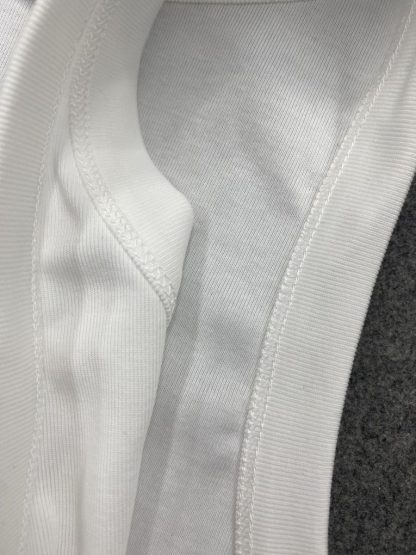  Prada Ribbed knit jersey tank top Women 2024 #3306 - Image 6