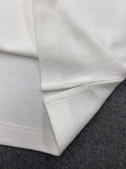  Dior Dioriviera Polo Shirt Women's White Cotton-Blend Jersey #3295 - Image 4