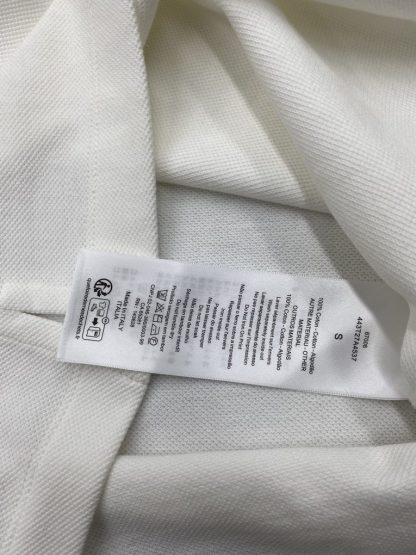  Dior Dioriviera Polo Shirt Women's White Cotton-Blend Jersey #3295 - Image 7