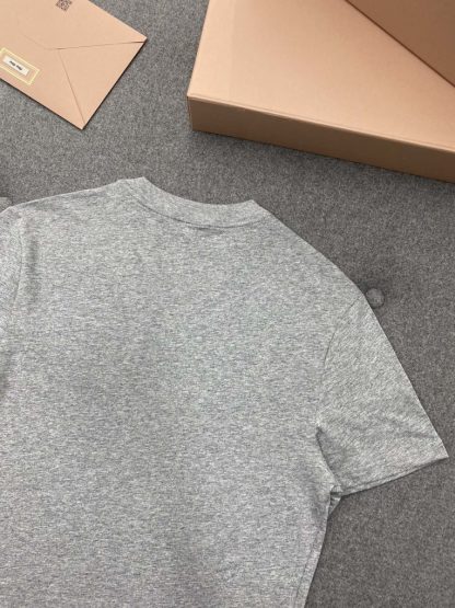  Miu Miu Cotton jersey T-shirt Women t shirt 2024 #3307 - Image 13