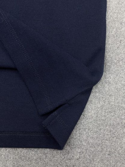  Miu Miu Cotton piqué polo shirt Navy Women 2024 #3313 - Image 10