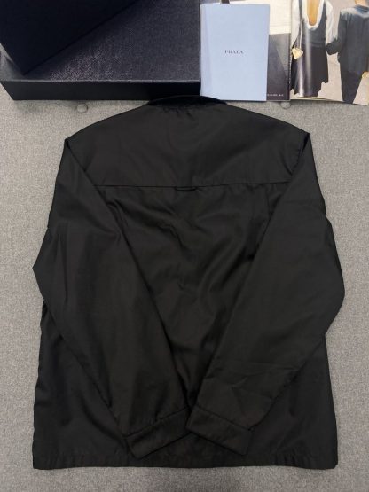  Prada Black Re-Nylon shirt 2024 Men #3310 - Image 10