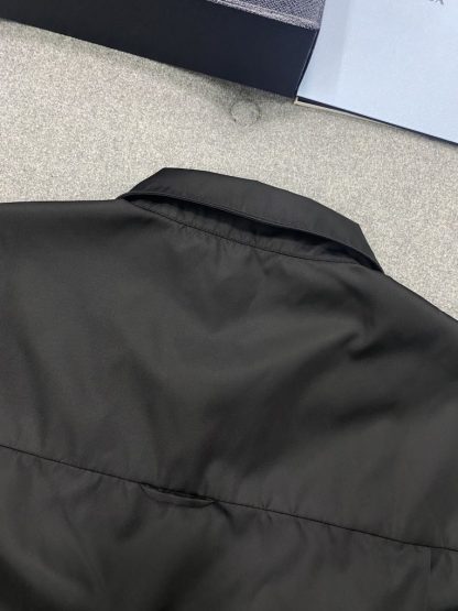  Prada Black Re-Nylon shirt 2024 Men #3310 - Image 13