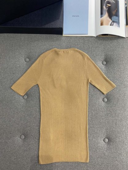  Prada Silk crew-neck sweater with logo Women sweatshirt 2024 #3305 - Image 12