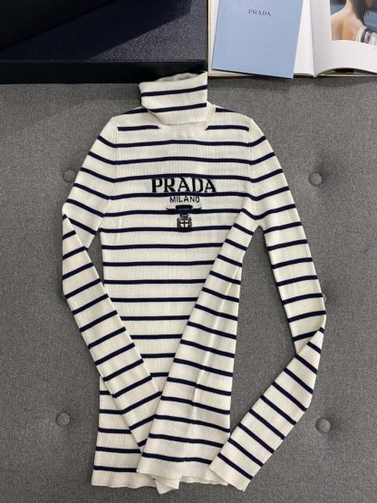  Prada Superfine wool turtleneck sweater Women sweatshirt 2024 #3304 - Image 15