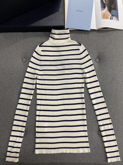  Prada Superfine wool turtleneck sweater Women sweatshirt 2024 #3304 - Image 12