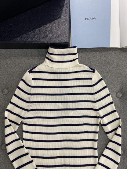  Prada Superfine wool turtleneck sweater Women sweatshirt 2024 #3304 - Image 13