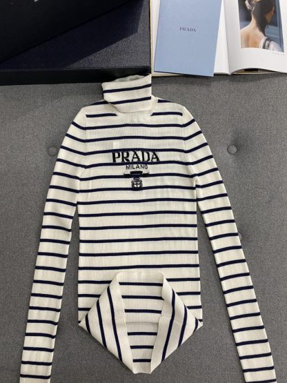  Prada Superfine wool turtleneck sweater Women sweatshirt 2024 #3304 - Image 16
