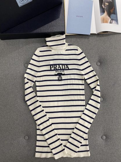  Prada Superfine wool turtleneck sweater Women sweatshirt 2024 #3304 - Image 17