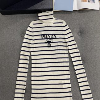 Replica Prada Superfine wool turtleneck sweater Women sweatshirt 2024 #3304