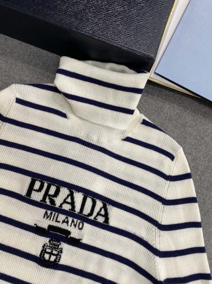  Prada Superfine wool turtleneck sweater Women sweatshirt 2024 #3304 - Image 8