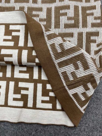  Fendi Brown FF cotton top Women Vest 2024 #3303 - Image 7