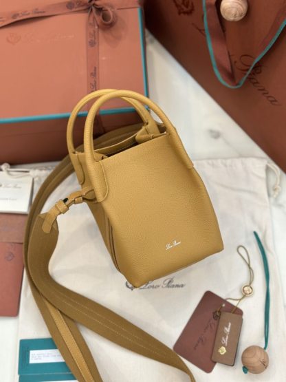 Replica Loro Piana Micro Bale bag Calfskin #3050
