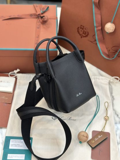 Replica Loro Piana Micro Bale bag Calfskin #3045