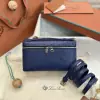 Replica Loro Piana Extra Pocket L19 Bag Ostrich Leather Sliver Hardware #3025