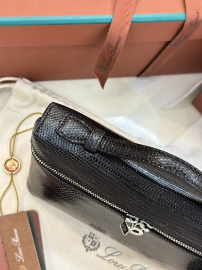  Loro Piana Extra Pocket L19 Lizard Leather Bag #3061 - Image 7