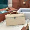  Loro Piana Extra Pocket L19 Bag Ostrich Leather Sliver Hardware #3021 - Image 5