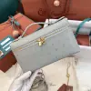 Loro Piana Extra Pocket L19 Bag Ostrich Leather Golden Hardware #3030 - Image 3