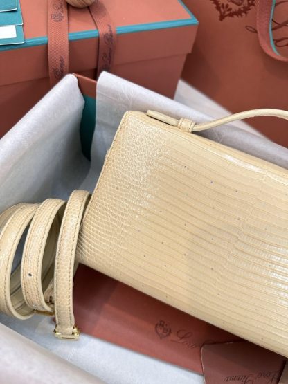  Loro Piana Extra Pocket L19 Lizard Leather Bag #3062 - Image 8