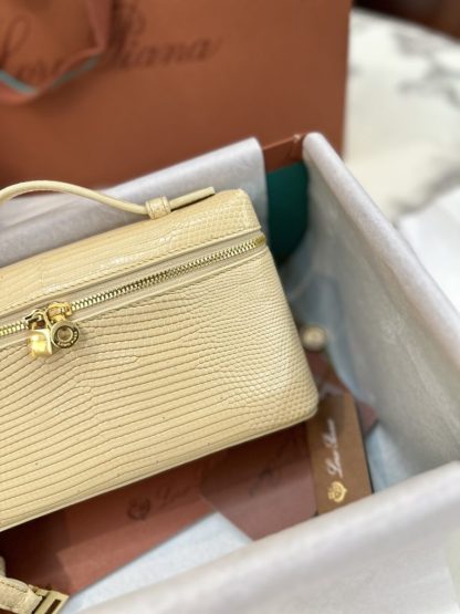  Loro Piana Extra Pocket L19 Lizard Leather Bag #3062 - Image 4
