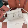  Loro Piana Extra Bag L27 Ostrich Leather #3081 - Image 8