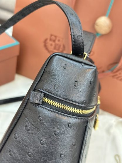  Loro Piana Extra Bag L27 Ostrich Leather #3080 - Image 4