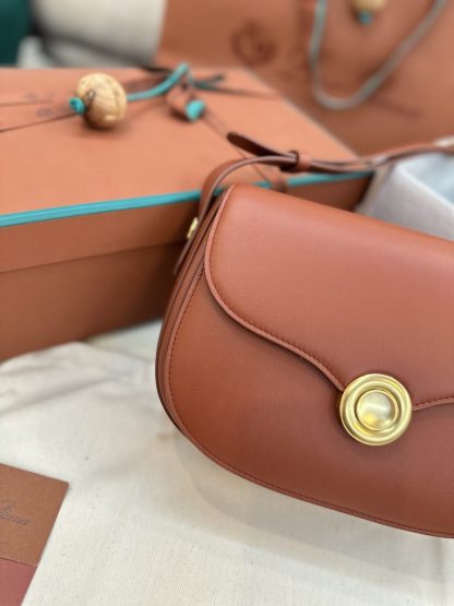  Loro Piana Small Ghiera bag Calfskin #3082 - Image 8