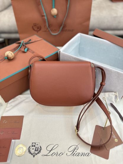  Loro Piana Small Ghiera bag Calfskin #3082 - Image 4
