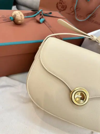  Loro Piana Small Ghiera bag Calfskin #3086 - Image 5