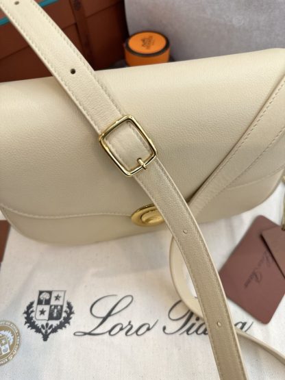  Loro Piana Small Ghiera bag Calfskin #3086 - Image 8